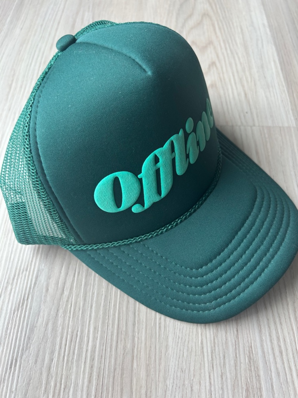 Offline Snapback Trucker Hat
Green NEW Adjustable Outdoor Mesh Back Rope - Picture 7 of 8